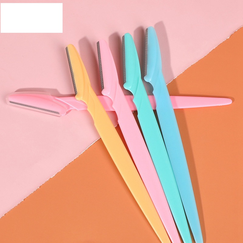 6X Face Eyebrow Shaver Trimmer Dermaplaning Shaper Razor Hair Removal Tool Women