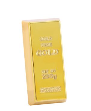 Creative Gold Brick Shape Resin Fridge Magnet Removable Kitchen Refrigerator Magnets Magnet Sticker Craft Kids Gifts Home Decor