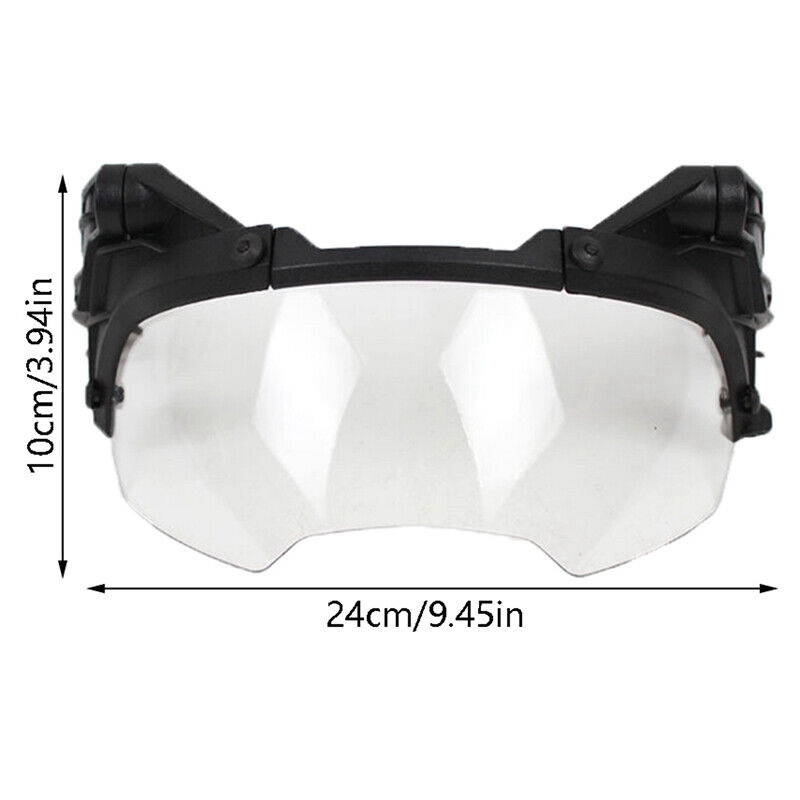 Adjustable Tactical Helmet Flip Goggles Airsoft Paintball FAST Helmet Windproof - 图片 4
