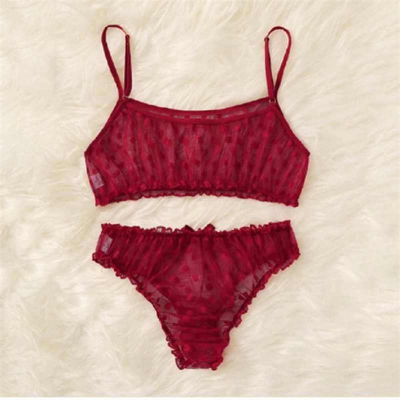 AliExpress Sexy Lingerie Sexy Lace Invisible Underwear Panties Set Factory Wholesale Sexy Suit Cute Less