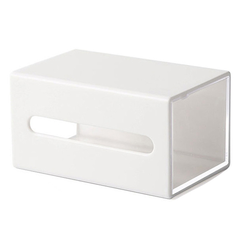 Wall Mounted Storage Box Bathroom Cosmetic Cotton Swabs Jewelry Storage Box ~~