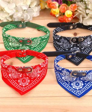 Pet Bandanna Cat Dog Collar Kitten Puppy Neck Scarf Pet Clothing Neckerchief