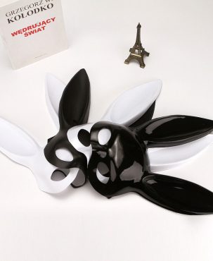 Women Halloween Sexy Bunny Mask Cosplay Masks Rabbit Ears Masks Party Bar Nightclub Costume Accessories