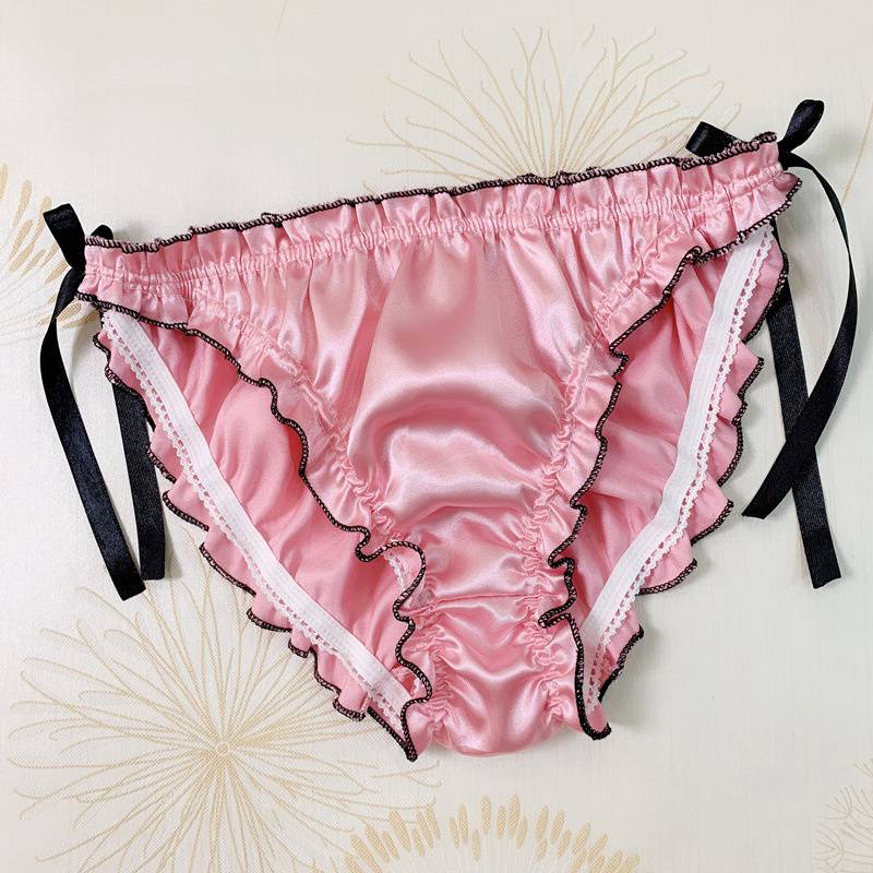 Underwear Lady Sexy Low Waist Nightclub Lace Triangle T-Back Female Soft T-Shaped Panties Cosplay Role