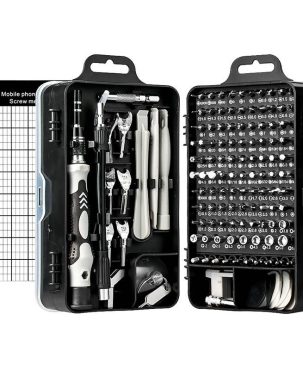 115-in-1 Affordable Wholesale Watch Mobile Phone Disassembly Repair Tool Chrome Vanadium Steel 115-in-One Screwdriver Set