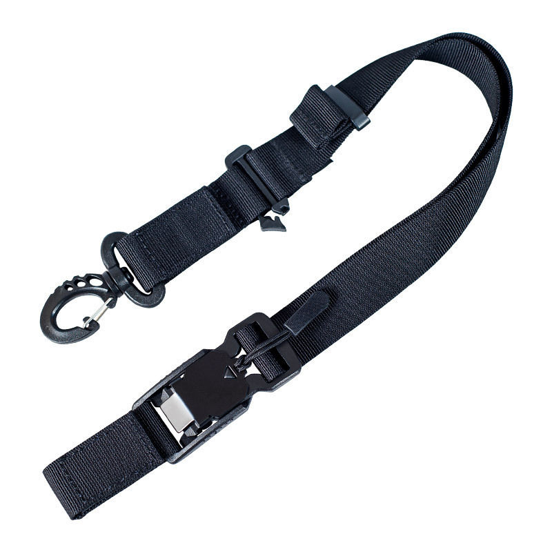 Tactical Outdoor Quick Release Stable Belt Three-Point Auxiliary Crossbody Scalable Single Magnetic Buckle Strap