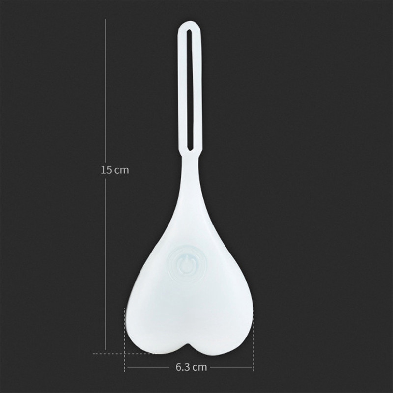 Bike Ball Lights Bicycle LED Back Rear Tail Light Cycling Heart Ball Egg Lamp - Image 3