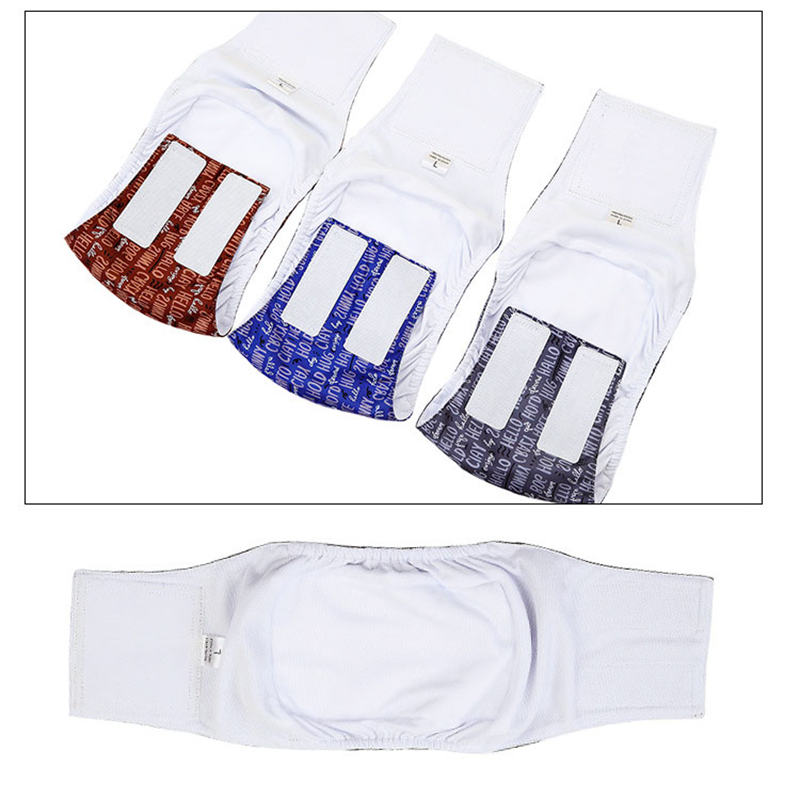 Dog Pet Menstrual Panties Sanitary Panty Dog Clothes Diapers Male Dog Menstrual Panties - 图片 11
