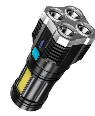 Super Bright 10000000LM Torch Led Flashlight USB Rechargeable Tactical Light HOT
