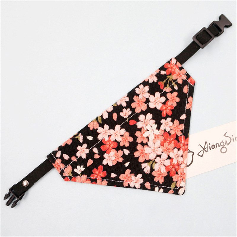 Handmade Dog Bandana Slide on Collar Neckerchief Scarf Present Pet scarf - Image 8