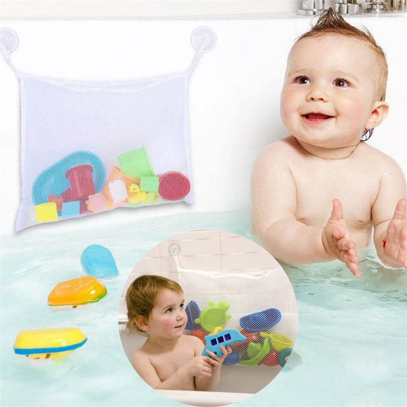 Baby Bathroom Mesh Bag For Bath Toys Bag Baby Kids Toy Storage Net Organizer - Image 11