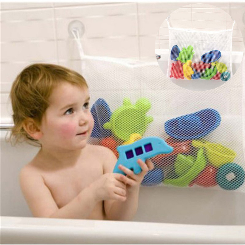 Baby Bathroom Mesh Bag For Bath Toys Bag Baby Kids Toy Storage Net Organizer - Image 15