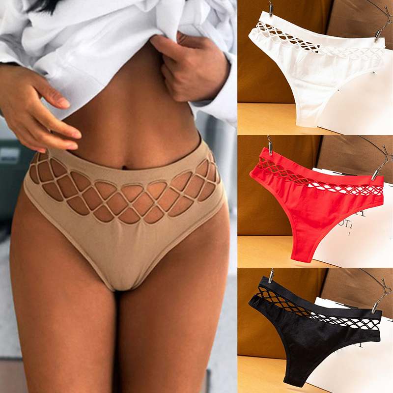 Sexy Mesh Lace Knickers Thong Panties G-string Women Lingerie Underwear Brief - 图片 16