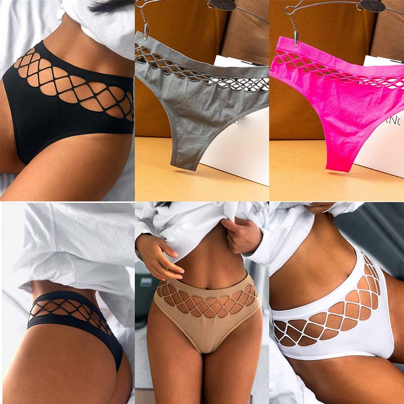 Sexy Mesh Lace Knickers Thong Panties G-string Women Lingerie Underwear Brief - 图片 22