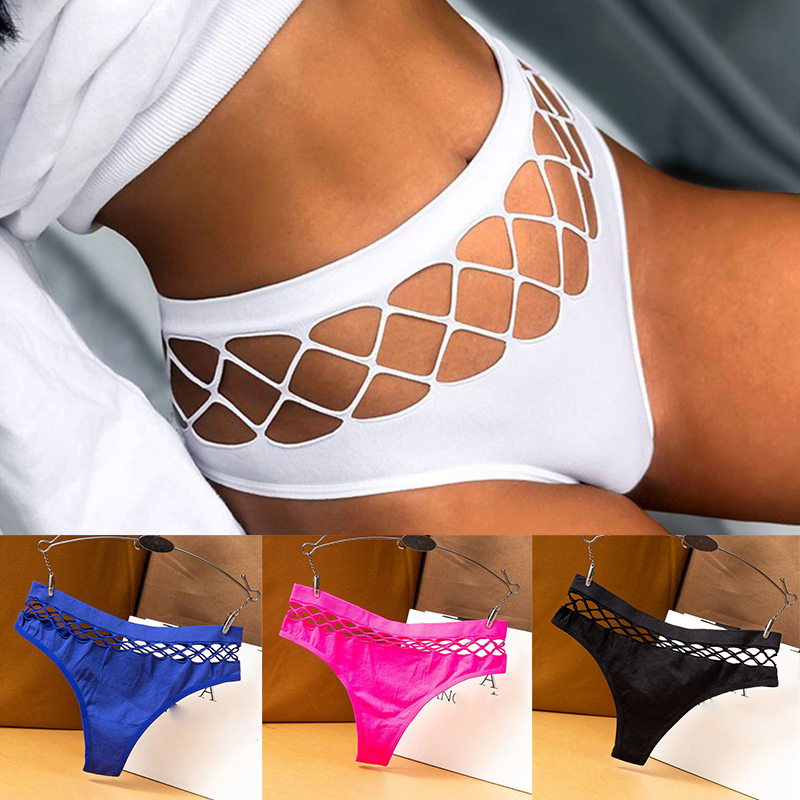 Sexy Mesh Lace Knickers Thong Panties G-string Women Lingerie Underwear Brief - 图片 17