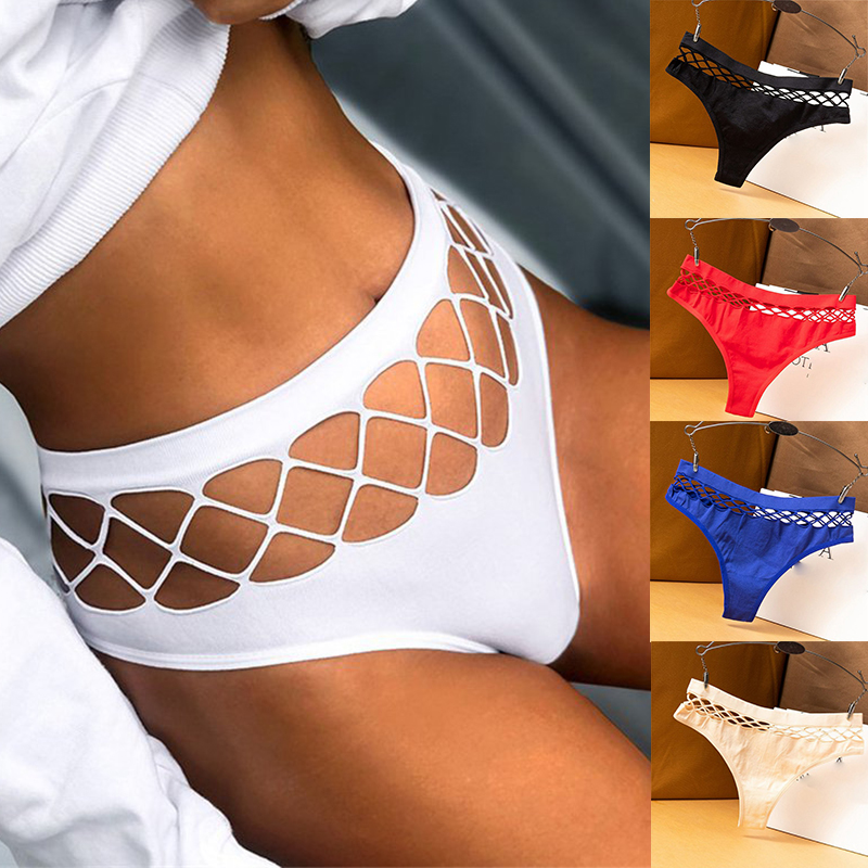 Sexy Mesh Lace Knickers Thong Panties G-string Women Lingerie Underwear Brief - 图片 20