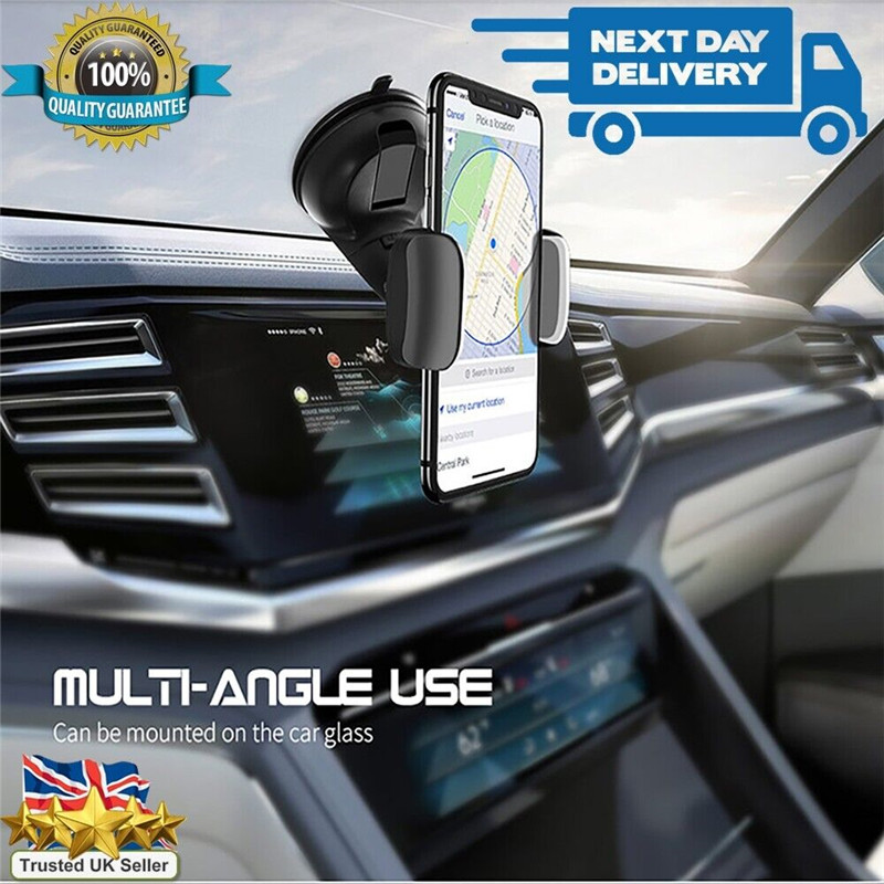 360 In Car Mobile Phone Holder Dashboard Suction Home Universal Mount Windscreen - Image 5