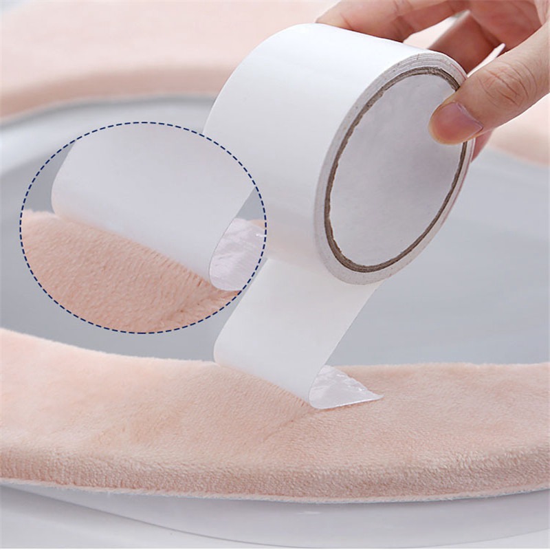 Bathroom Toilet Seat Washable Soft Warmer Mat Cover Pad Cushion Cover Warm - 图片 4