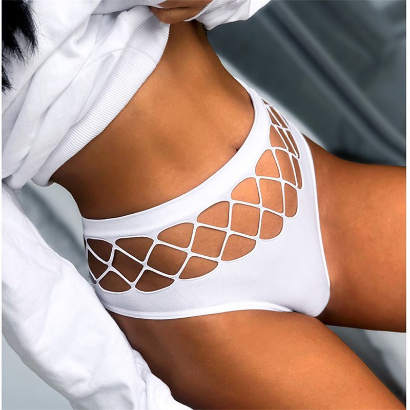 Sexy Mesh Lace Knickers Thong Panties G-string Women Lingerie Underwear Brief - 图片 4