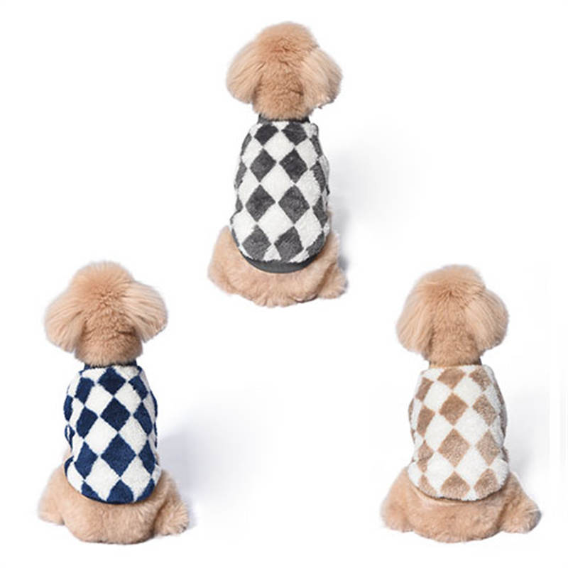 Autumn and Winter Dog Clothes Pet Clothes Super Elastic Fluffy Jacket Fashion - Image 10