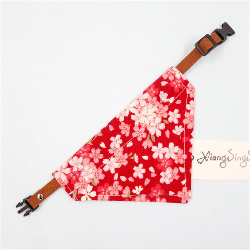Handmade Dog Bandana Slide on Collar Neckerchief Scarf Present Pet scarf - Image 9