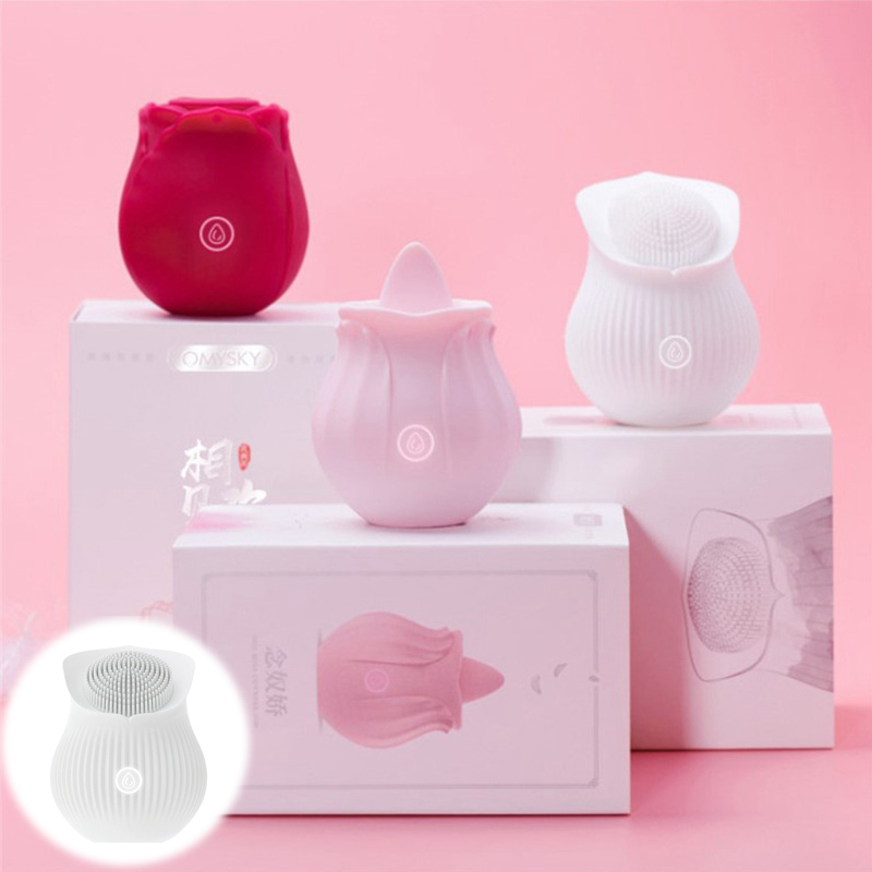 Rose Sucking Vibrator Clit Sucker Female Dildo G spot Massager Sex Toy for Women - 图片 29