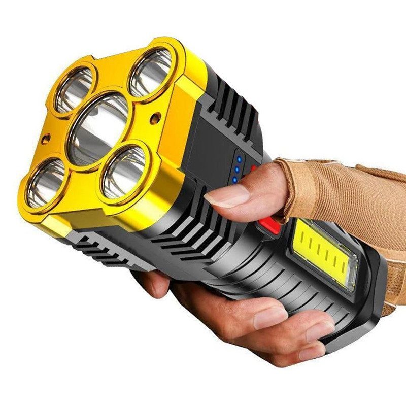 Super Bright 10000000LM Torch Led Flashlight USB Rechargeable Tactical Light HOT - Image 4