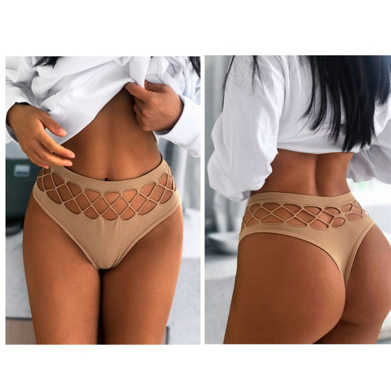 Sexy Mesh Lace Knickers Thong Panties G-string Women Lingerie Underwear Brief - 图片 5