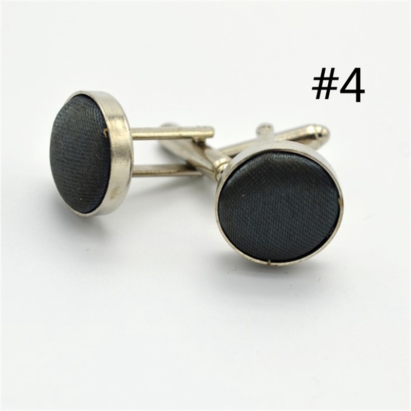 Mens Cufflinks Solid Wedding Dress Shirt Cuff Links - Image 5