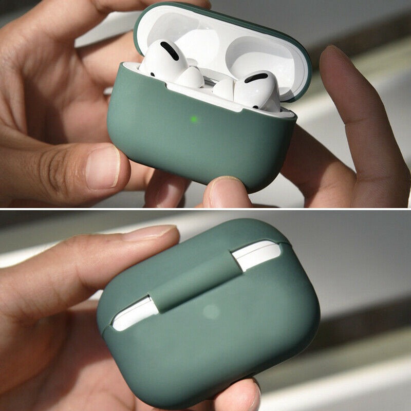 For Apple AirPods Pro Charging Case Soft Silicone Cover Skin Protective Holder - Image 5