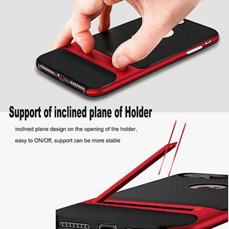 Stand Heavy Duty Slim Phone Case Cover For Apple iPhone 12 11 XR XS Max X 8 7 6 - Image 6