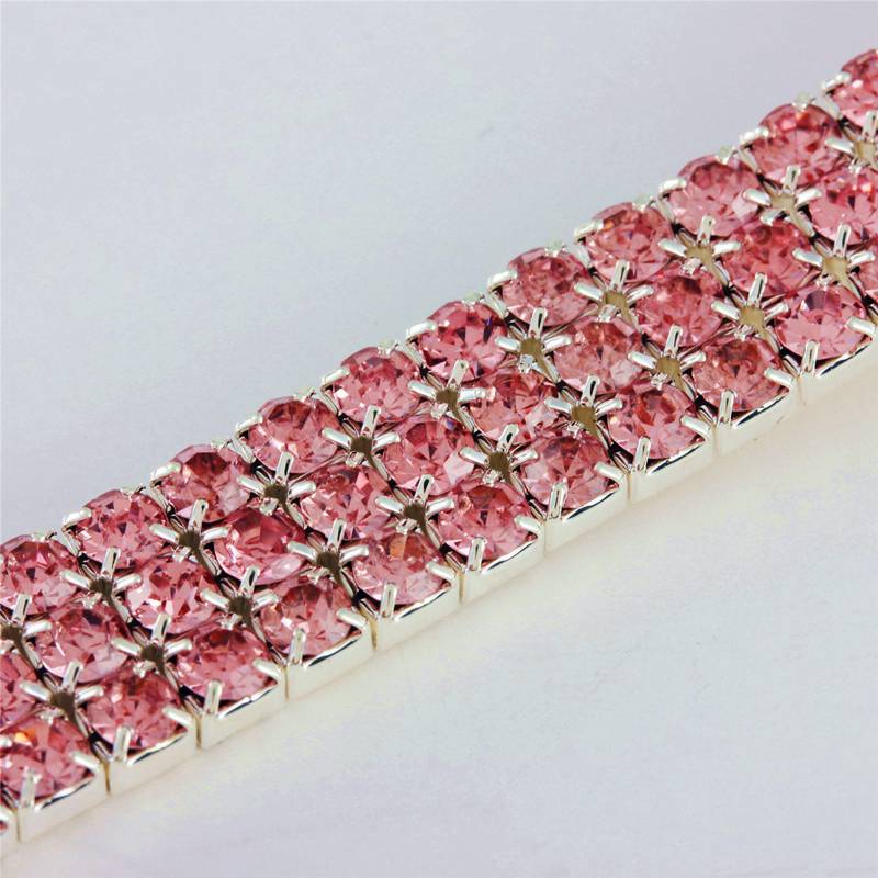 Crystal Diamante Bling Dog Cat Puppy Collar Small Pet Rhinestone Safety Band - Image 14