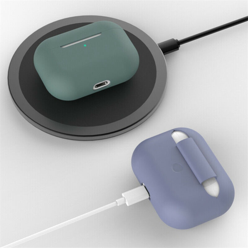 For Apple AirPods Pro Charging Case Soft Silicone Cover Skin Protective Holder - Image 6