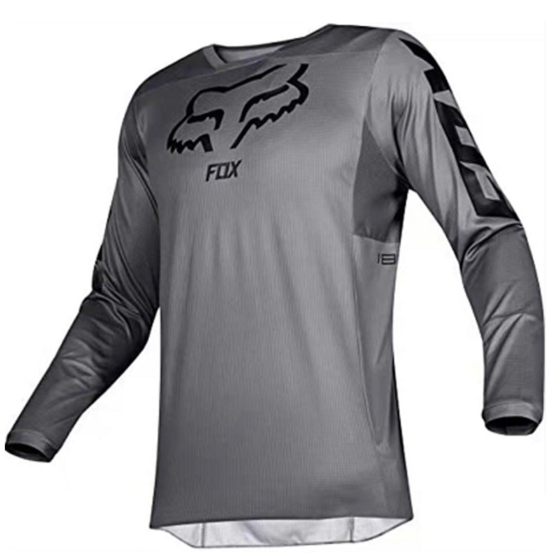 New Men's FOX Cycling Jersey DH MTB Off Road Racing Clothing Long sleeve tops - 图片 7