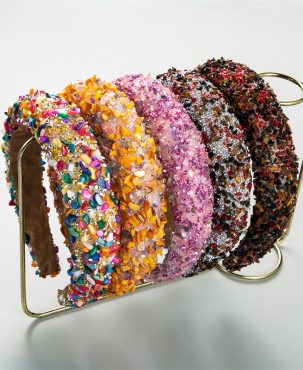 Fashion Hair Accessories Baroque Colorful Gem Headband Hair Headband Women Hair Ornaments Hair Decor