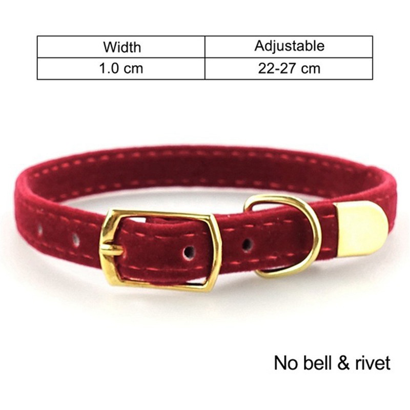 Cat Collar With Bell Safety Cat Collars Puppy Dog Collar For Cats Small Dogs Kittens Solid Pet Collar Chihuahua Products YS0032 - 图片 8