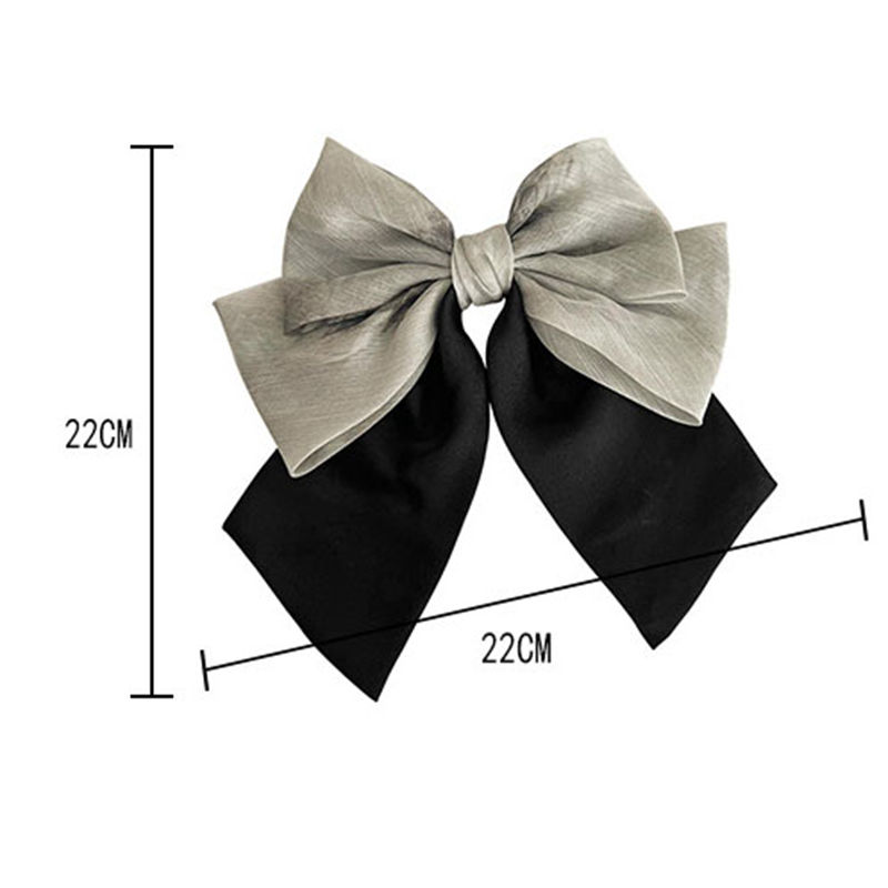 Bow Barrettes Hair Clip Spring Clip Diy Hairpin Head Clip Hairpin Hair Accessories - 图片 7