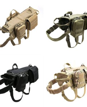 Large Dog Tactical Dog Vest Suit Tactical Dog Workout Devices Dog Combat Clothing Vest