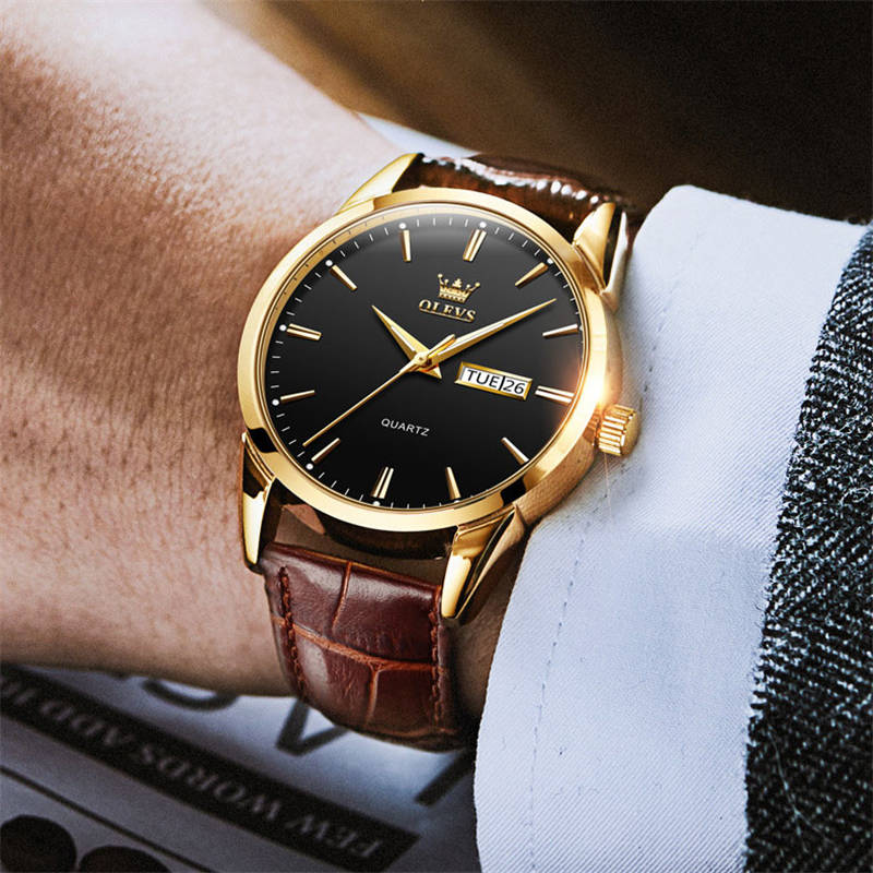 Quartz Watch Business Waterproof Men's Watch Water Proof Watch Fashion - 图片 8