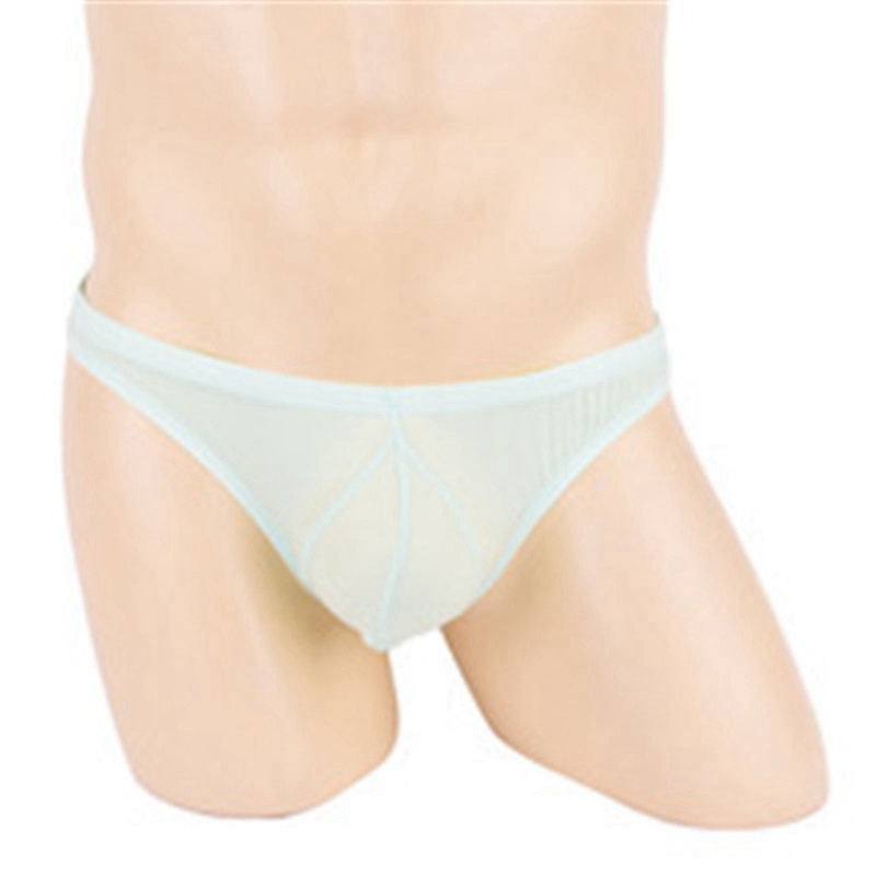 Sexy Men Ice Silk Briefs Lingerie Underwear Bulge Pouch Bikini Panties - 图片 9