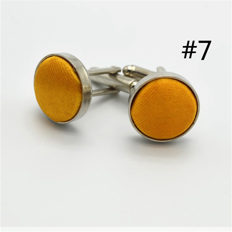 Mens Cufflinks Solid Wedding Dress Shirt Cuff Links - Image 10