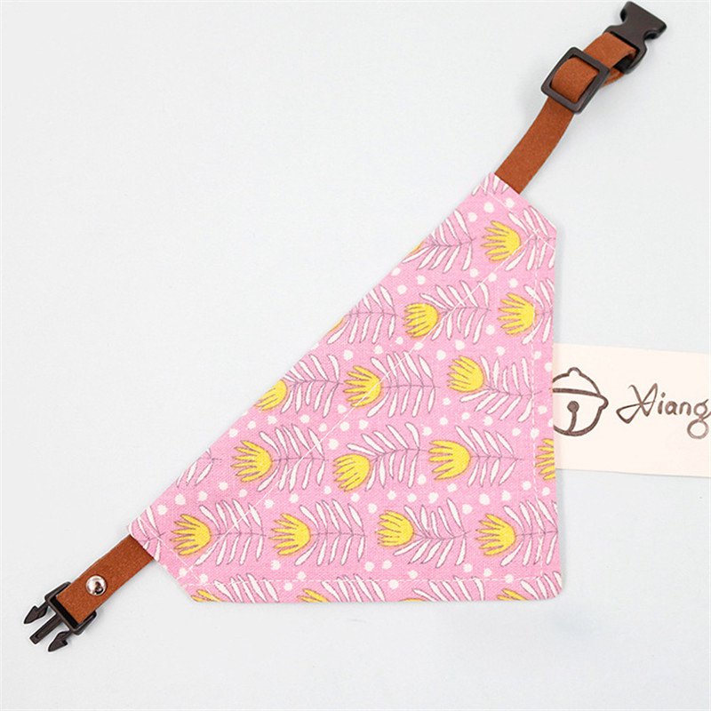 Handmade Dog Bandana Slide on Collar Neckerchief Scarf Present Pet scarf - Image 15
