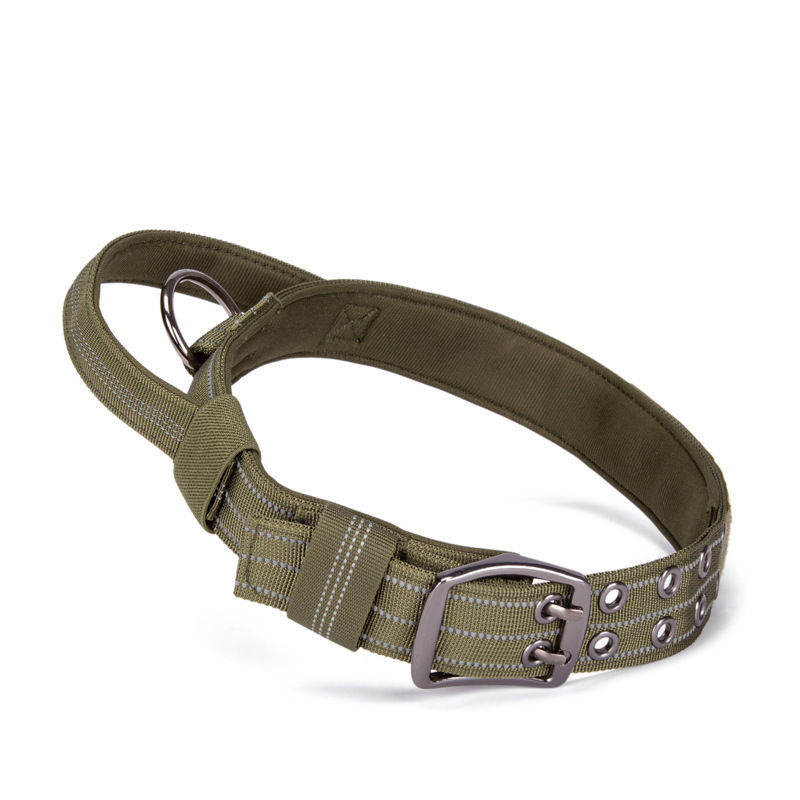Belt Handle Five-Gear Adjustable Dog Collar Medium and Large Traction Pet Tactical Collar - Image 3