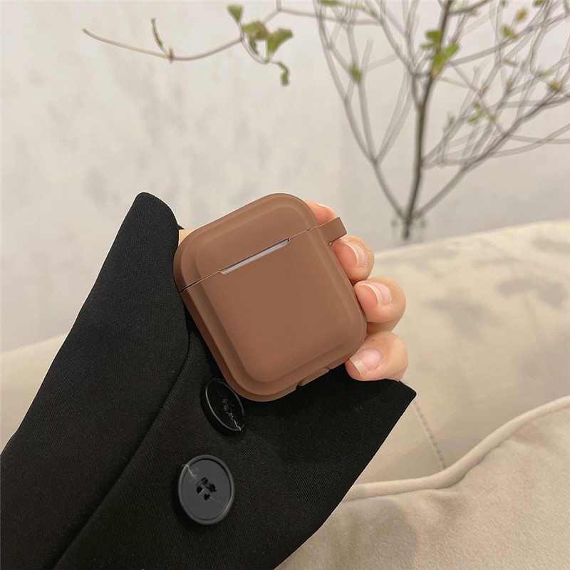 Matte soft silicone Jane couple earphone case for apple airpod pro wireless bluetooth headset charging box for airpods 1 2 3 - 图片 5
