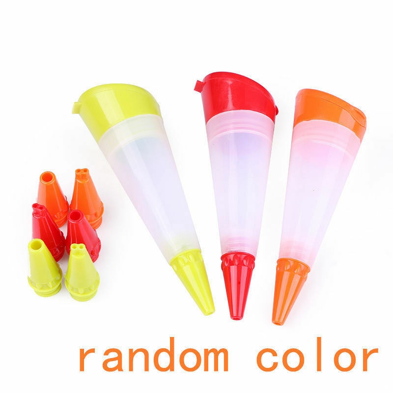 Silicone Pastry Icing Piping Utensil Nozzles Cake Fondant Tool Decorating Pen - Image 3