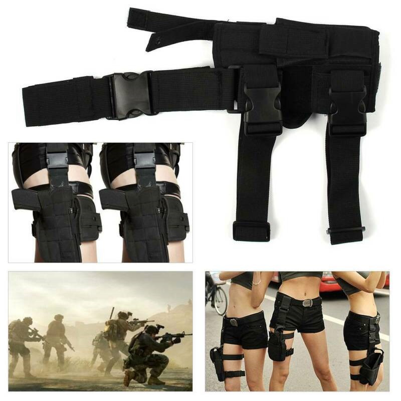 Tactical Drop Leg Holster Adjustable Hand Thigh Pistol Gun Holster Waterproof - Image 6