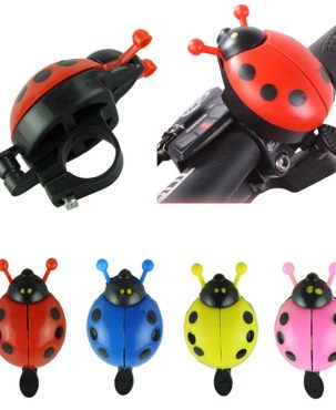 Kids Cycling Bicycle Bike Ring Bell Horn Alarm Beetle Ladybug Boys Girls Gift