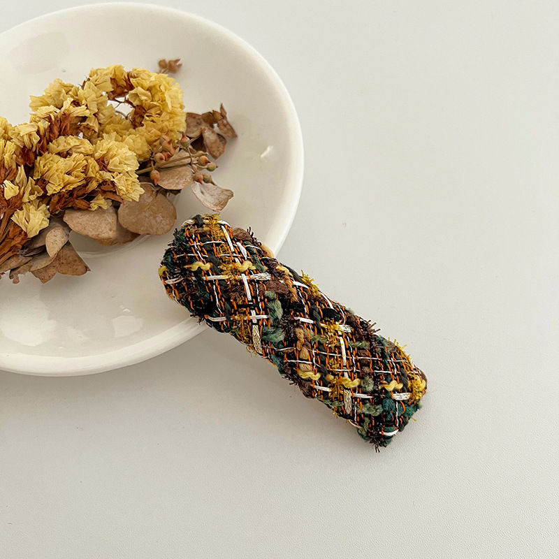 Woolen Barrettes Bb Clip Side Hairpin Solid Color Headdress Bang Clip Hair Accessories - Image 9