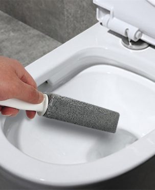 1x Toilet Bathroom Brush Pumice Stone Convenient Dead Corner Crevice Cleaner