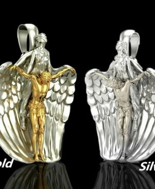Newest Bible Angel Saint Pendant Pray for Us Necklaces & Pendants Archangel Angel Jesus Necklace Jewelry